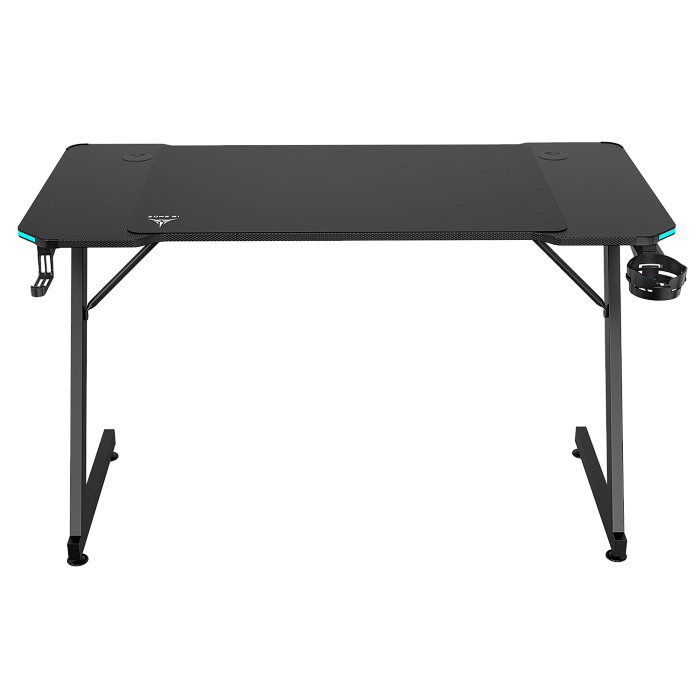 Компьютерный стол Zone 51 TRINE 120 RGB Black (Z51-T2R-BK) - фото 2