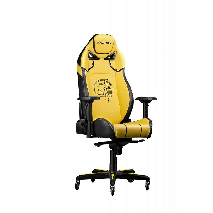 Компьютерное кресло KARNOX GLADIATOR Cybot Edition, желтый (KX800904-CY) - фото 2