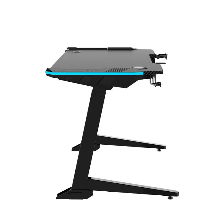 Стол для компьютера (для геймеров) с электроприводом и RGB-подсветкой FoxGear FG-ZE-49B (ширина 125 см) - фото 3
