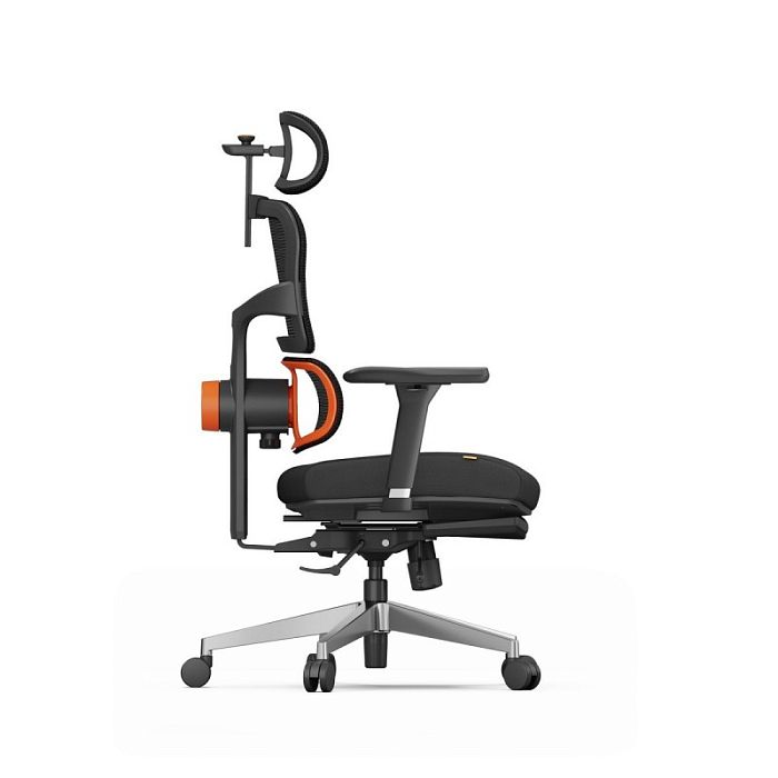 Компьютерное кресло FoxGear NETZ модель X, черный (FG-NETZ-X-BK) - фото 4