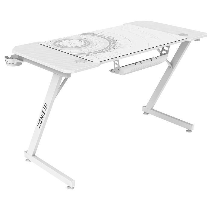 Компьютерный стол Zone 51 TRINE 120 White (Z51-T2N-WH) - фото 3