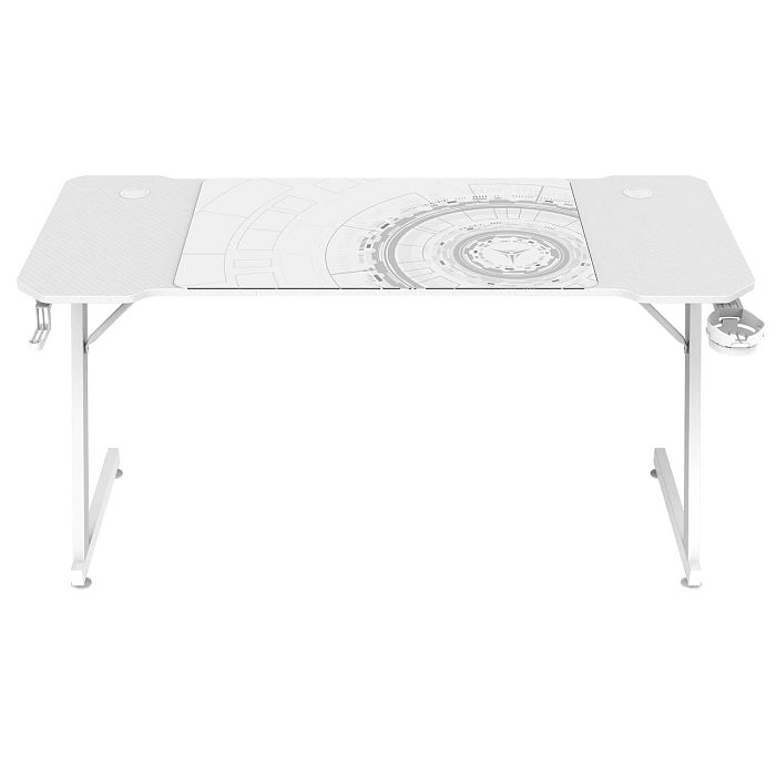 Компьютерный стол Zone 51 TRINE 140 White (Z51-T4N-WH) - фото 1