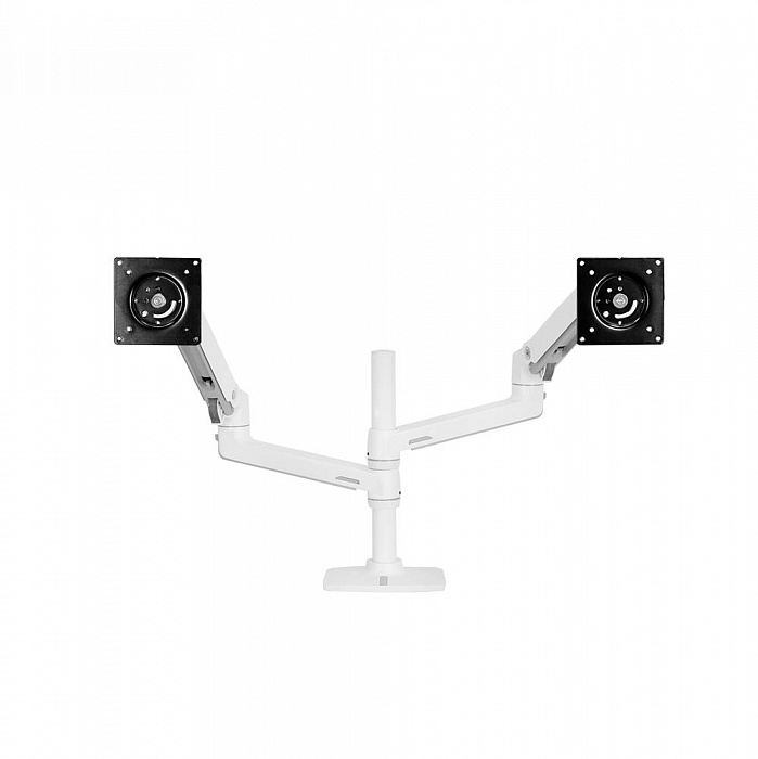 Двойное настольное крепление Ergotron LX Dual Stacking Arm (45-492-216) - фото 2