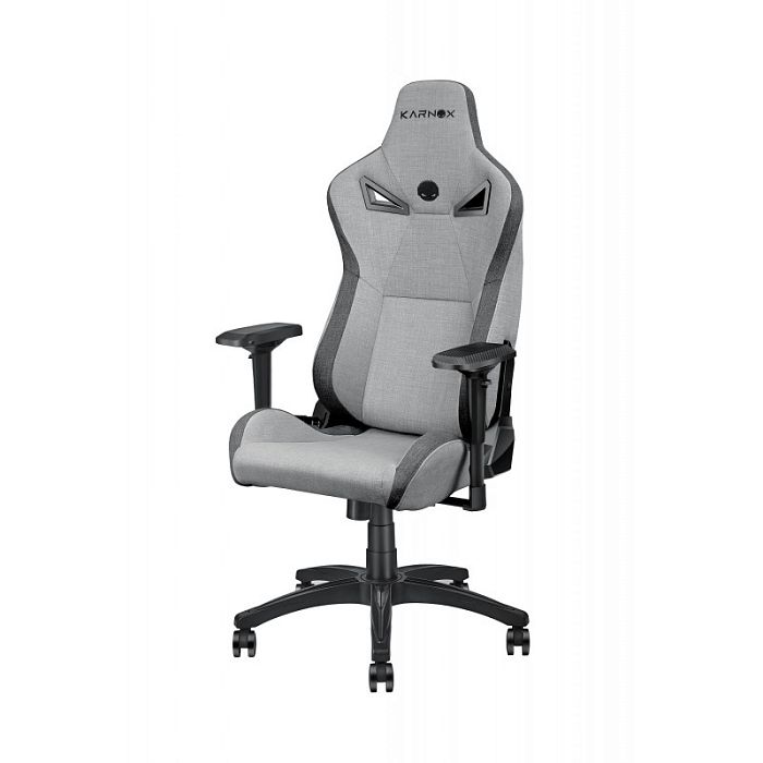 Премиум игровое кресло KARNOX LEGEND TR FABRIC ткань, light grey - фото 1
