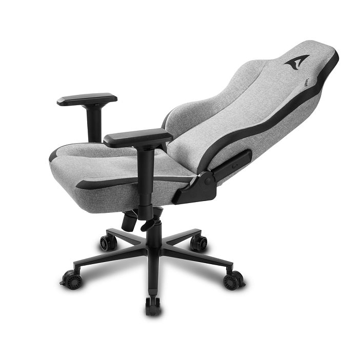 Игровое кресло Sharkoon Skiller SGS40 Black Grey Fabric - фото 2