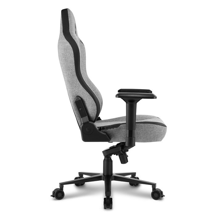 Игровое кресло Sharkoon Skiller SGS40 Black Grey Fabric - фото 1