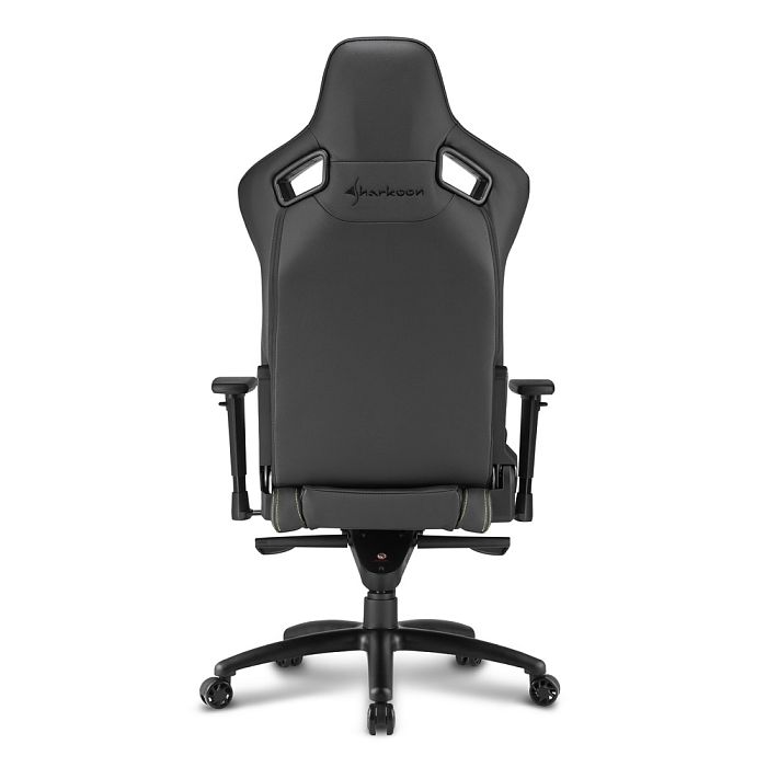 Игровое кресло Sharkoon Shark Zone GS10 (SGS10-BK/YE) - фото 3