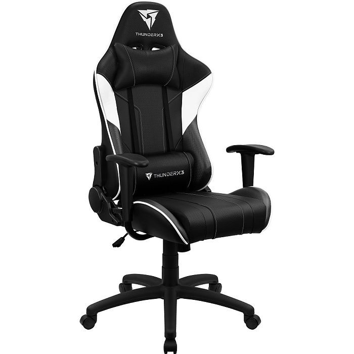 Игровое кресло ThunderX3 EC3 Air Black White - фото 4