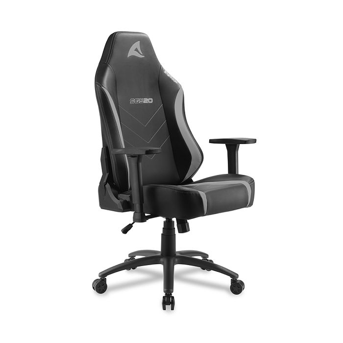 Игровое кресло Sharkoon Skiller SGS20 (SGS20-BK/GY) - фото 3