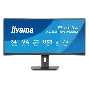 3.5K монитор iiyama ProLite XCB3497WQSNPH-B1