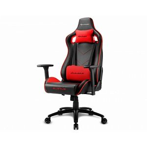 Игровое кресло Sharkoon Elbrus 2 Black Red (ELBRUS-2-BK/RD)