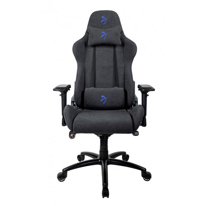 Компьютерное кресло (для геймеров) Arozzi Verona Signature Soft Fabric - Blue Logo - фото 1