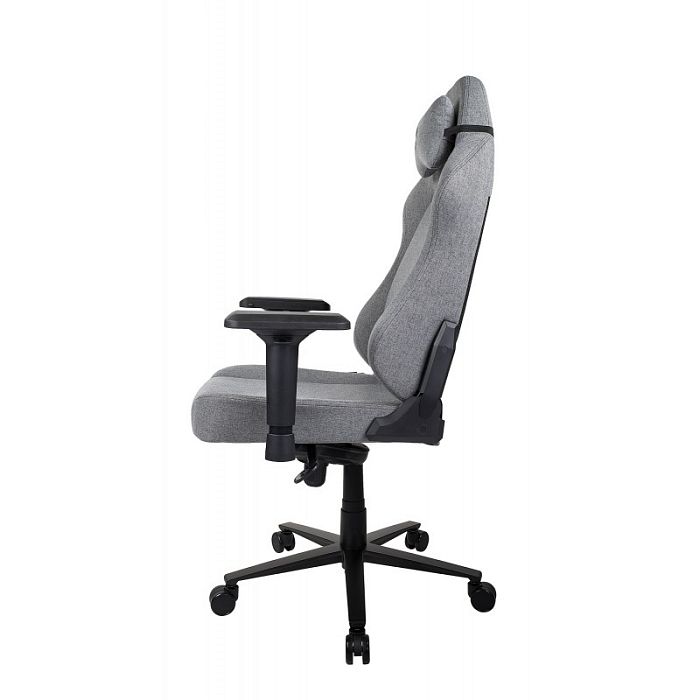 Компьютерное кресло Arozzi Primo Woven Fabric - Grey - Black logo - фото 4