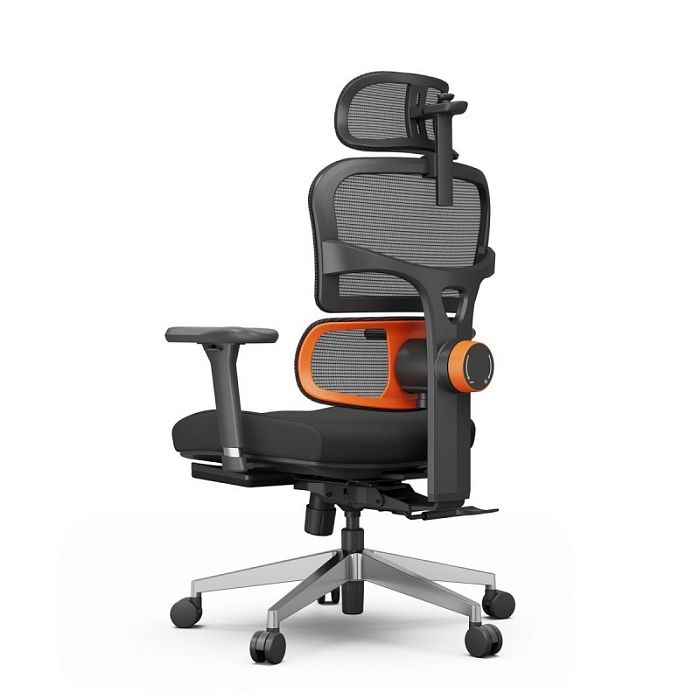 Компьютерное кресло FoxGear NETZ модель X, черный (FG-NETZ-X-BK) - фото 3