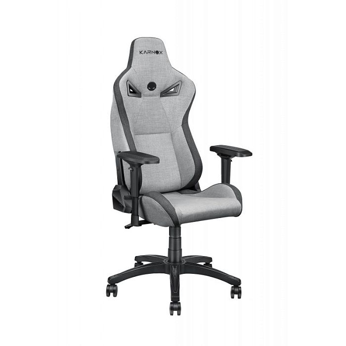 Премиум игровое кресло KARNOX LEGEND TR FABRIC ткань, light grey - фото 2