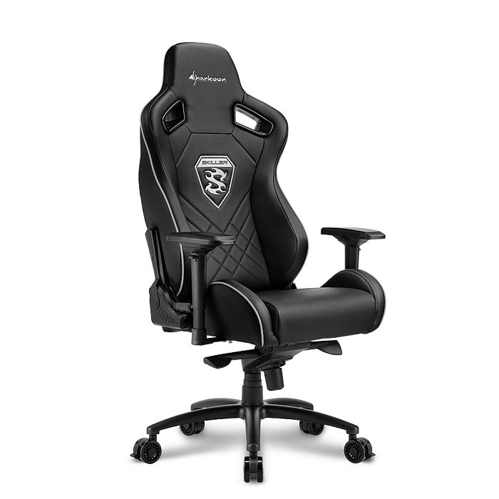 Игровое кресло Sharkoon Skiller SGS4 Black (SGS4-BK) - фото 2