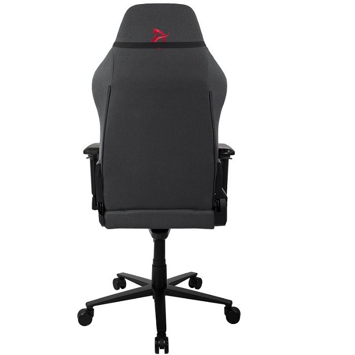 Компьютерное кресло Arozzi Primo Woven Fabric - Black - Red logo - фото 3
