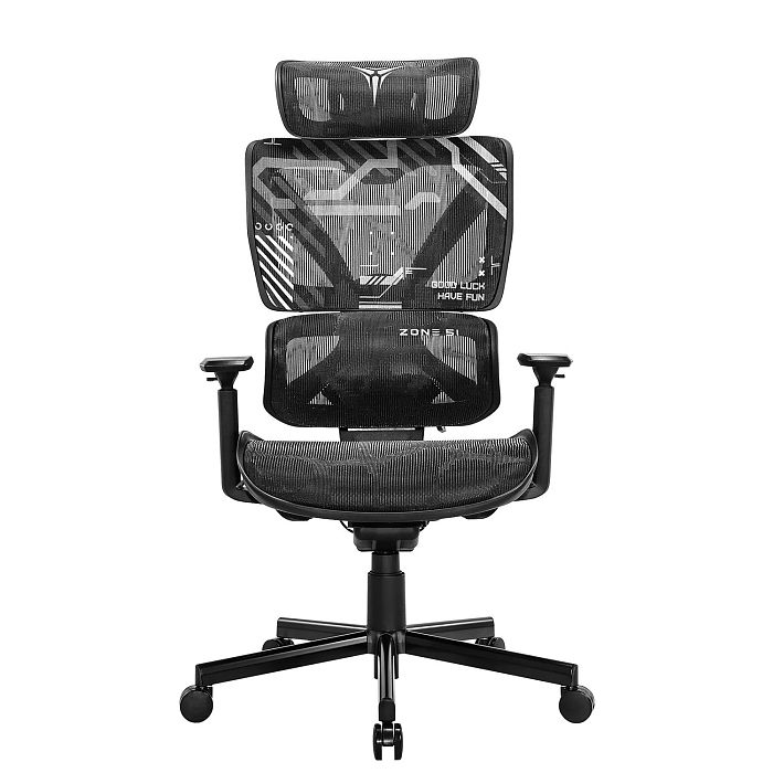 Компьютерное кресло ZONE 51 FREELANCER K5 Black-Grey (Z51-FK5-GY) - фото 1