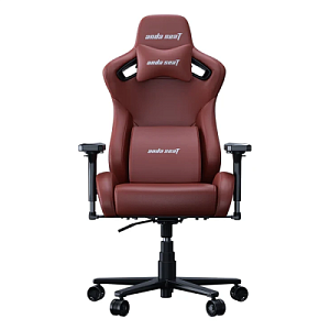 Кресло игровое Anda Seat Kaiser Frontier, цвет бордовый, размер XL (150кг), материал ПВХ (модель AD12) (AD12YXL-17-AB-PV)