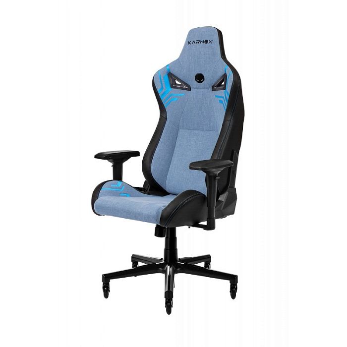 Премиум игровое кресло KARNOX LEGEND TR FABRIC ткань, bluish grey edition - фото 1