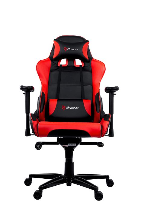 Компьютерное игровое кресло Arozzi Verona XL+ Red - фото 4