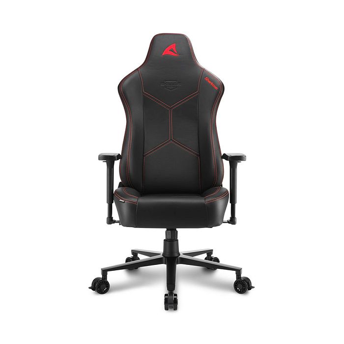 Игровое кресло Sharkoon Skiller SGS30 (SGS30-BK/RD) - фото 2