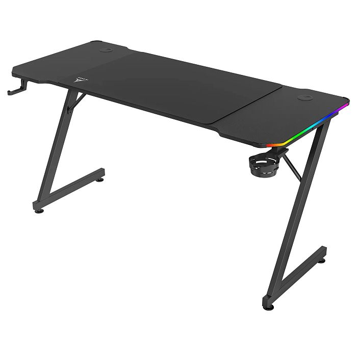 Компьютерный стол Zone 51 TRINE 140 RGB Black (Z51-T4R-BK) - фото 2