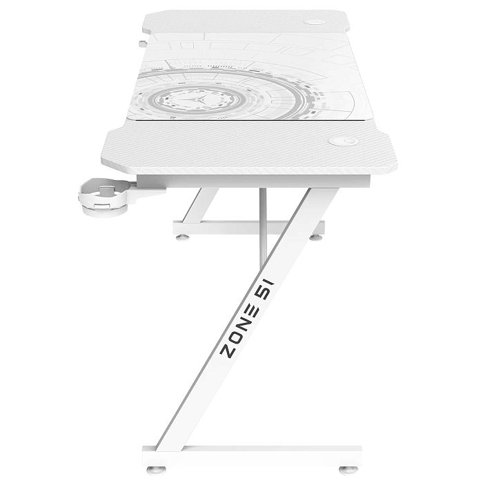 Компьютерный стол Zone 51 TRINE 140 White (Z51-T4N-WH) - фото 3