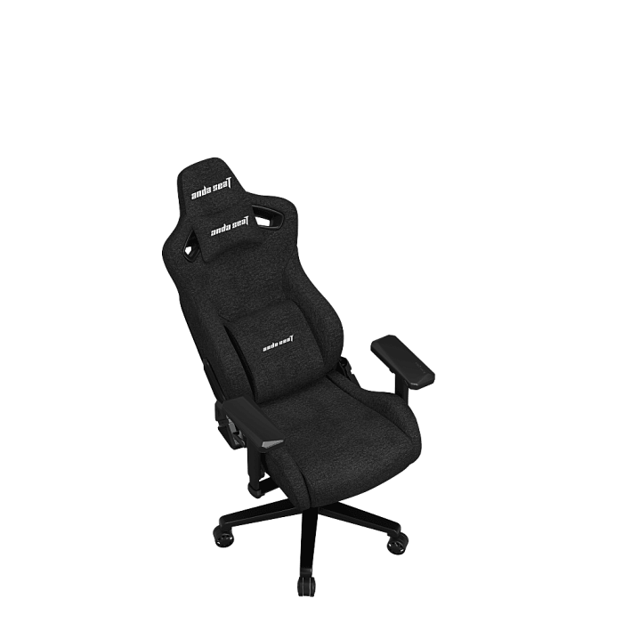 Компьютерное кресло AndaSeat Kaiser Frontier, цвет черный, размер M (90кг), материал ткань (AD12Y-12-B-F) - фото 4