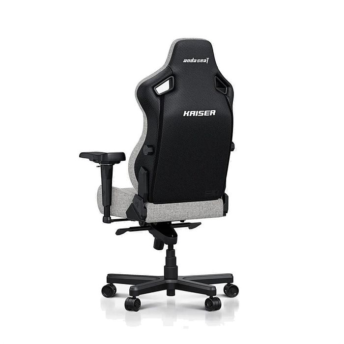 Компьютерное кресло Anda Seat Kaiser 4 XL Ash Grey Fabric (модель AD12) (AD12YDDC-XLL-20-G-CF) - фото 2